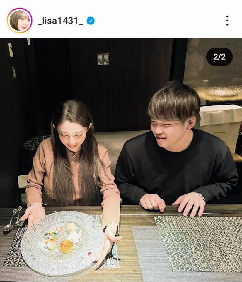 　渡辺リサのインスタグラム（＠＿ｌｉｓａ１４３１＿）から 