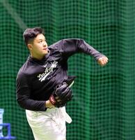 　先発ローテ入りに期待がかかる森