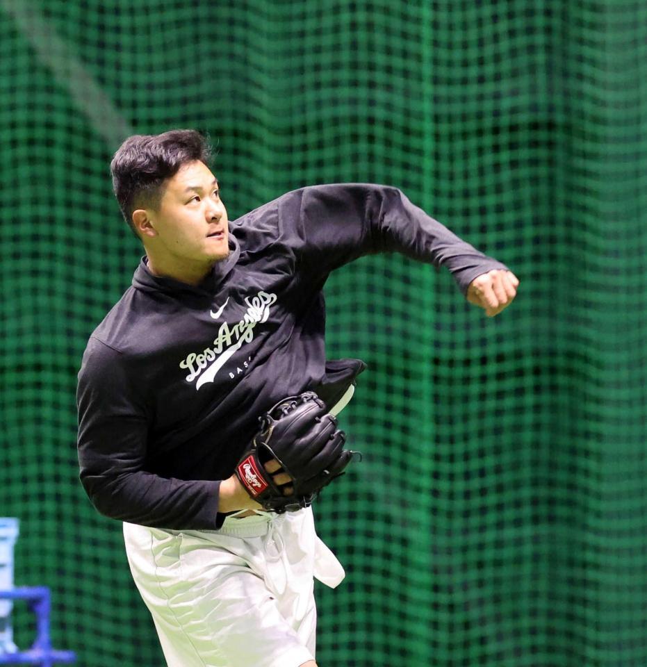 　先発ローテ入りに期待がかかる森