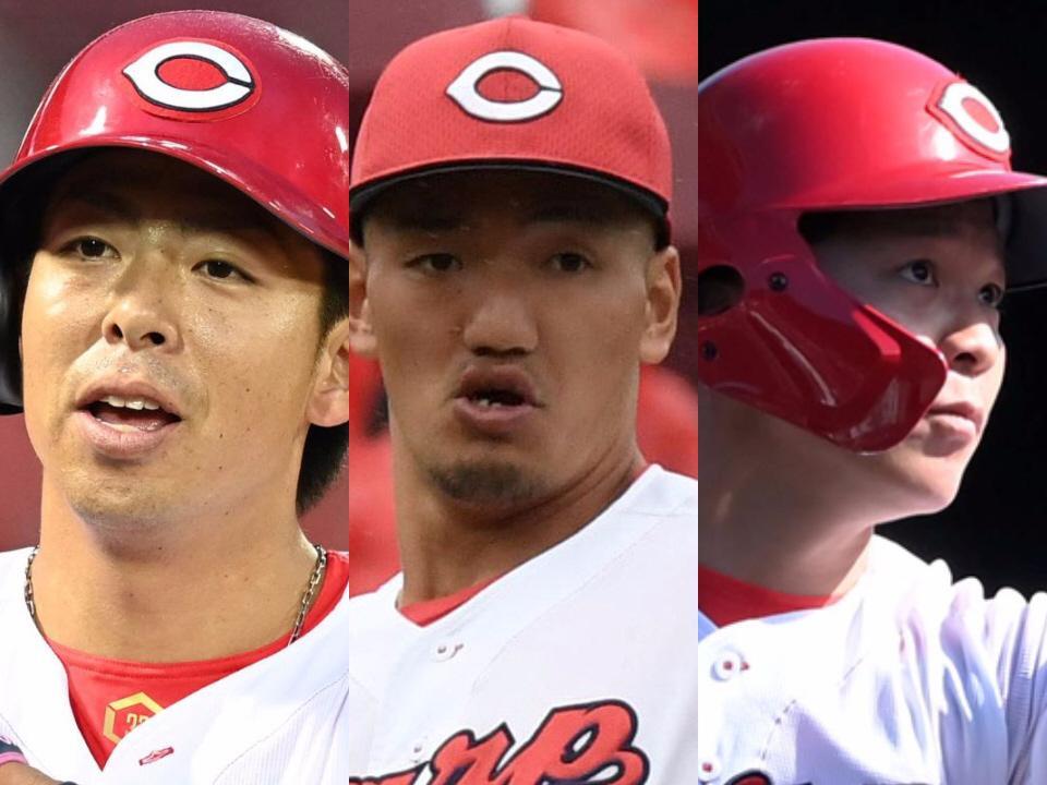 　（左から）野間、矢野、大盛