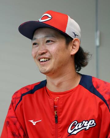 広島・鈴木健矢　アンダースローで勝負は「怖いです」　新庄監督「渡辺俊介さんが苦手」連絡は「結構ＤＭで」インタビュー