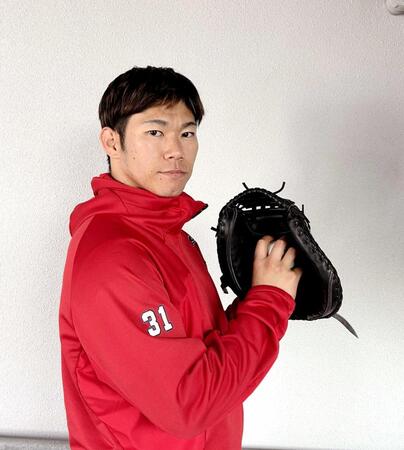 　インタビューに応じた坂倉（撮影・向　亮祐）