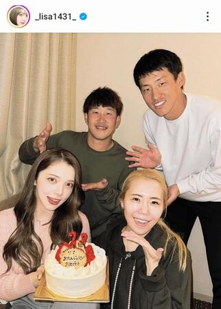 　渡辺リサのインスタグラム（＠＿ｌｉｓａ１４３１＿）から