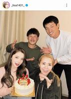 　渡辺リサのインスタグラム（＠＿ｌｉｓａ１４３１＿）から