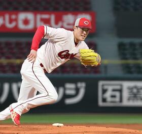 広島・森下　全球種解禁　初の開幕投手へ準備しっかり　実戦モード突入「バッターの反応見たい」