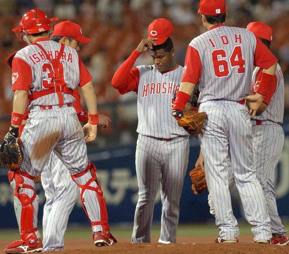 　初先発も６失点で降板したフェリシアーノ＝２００６年８月