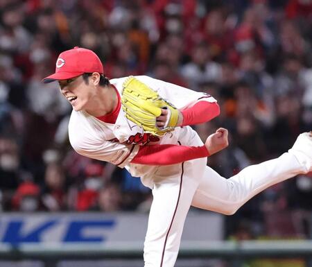 　６回３失点と力投した森下（撮影・市尻達拡）