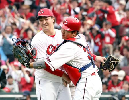 広島　床田で奪首　セ界の貯金独占　２年ぶり完封勝利　巨人相手に背番号「１９」に恥じぬ熱投１２３球