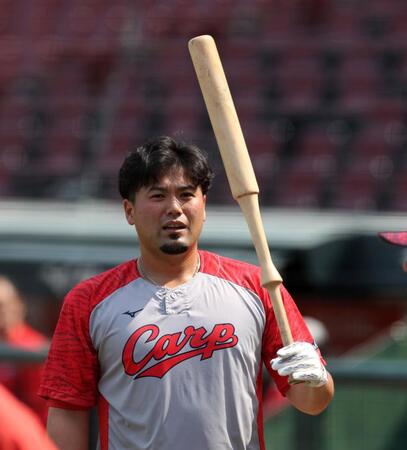 広島・末包が“村上撃ち”誓う　東洋大の２学年後輩に「しっかり振りにいって、ビビってもらえれば」