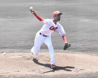 　復帰戦で５回１失点の好投を見せたアドゥワ