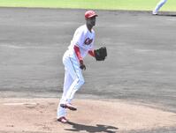 　復帰戦で５回１失点の好投だったアドゥワ