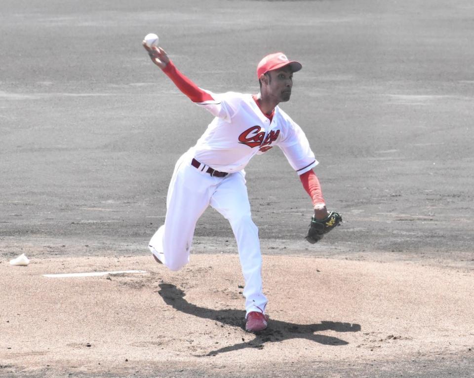 　復帰戦で５回１失点の好投を見せたアドゥワ