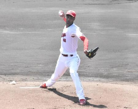 　復帰戦で５回１失点の好投を見せたアドゥワ