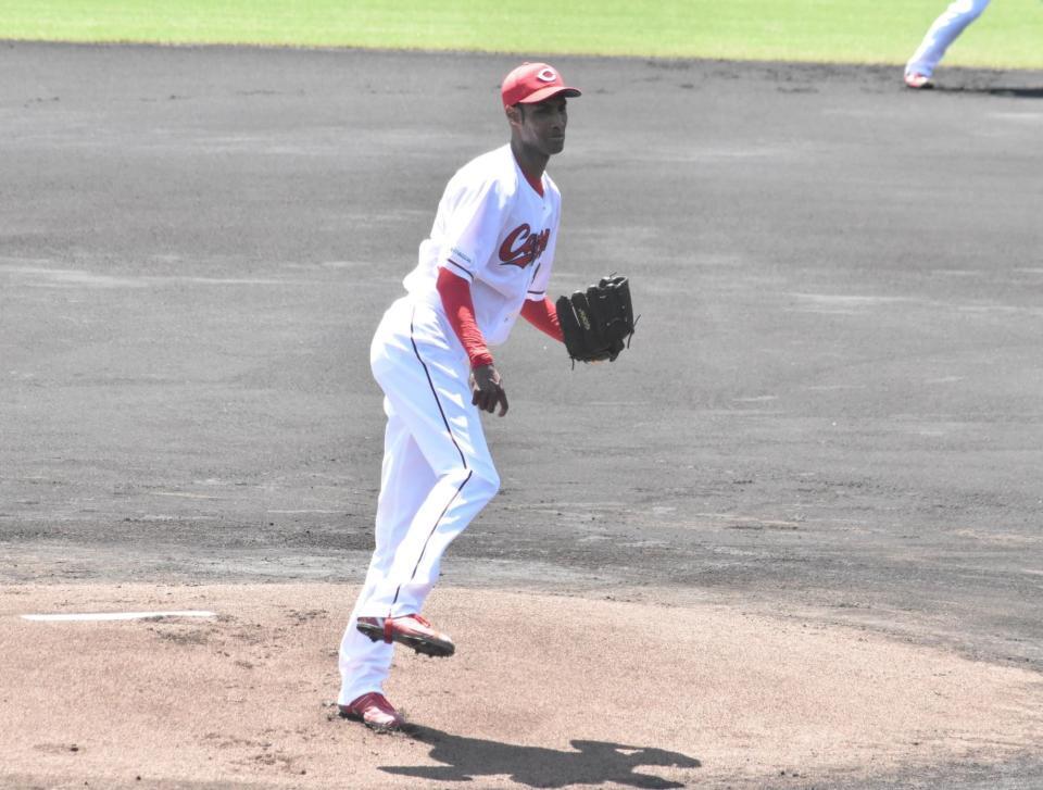 　復帰戦で５回１失点の好投だったアドゥワ