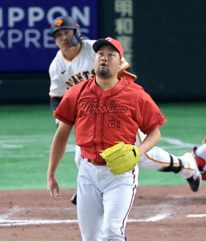 　１２回、甲斐にサヨナラの中犠飛を打たれた中崎