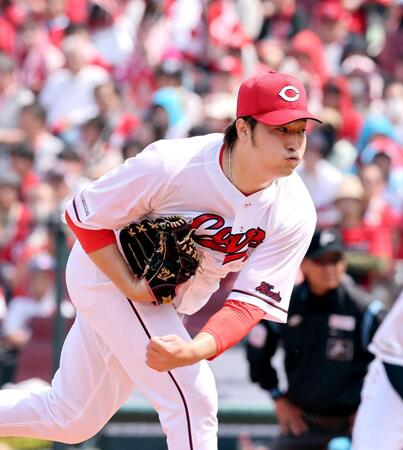 　奪三振０での完封は球団４３年ぶりの記録となった床田