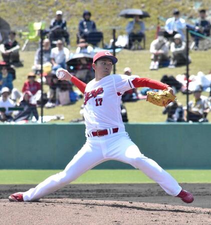 　１軍のマウンドを目指す常広