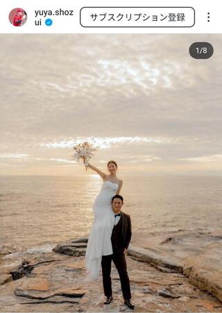 　正隋優弥氏のインスタグラム（＠ｙｕｙａ．ｓｈｏｚｕｉ）から