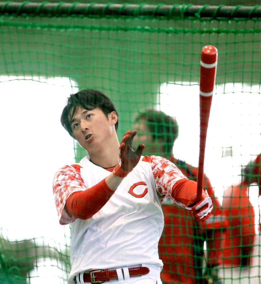 　１軍初昇格が決まった佐々木