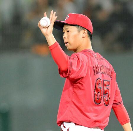 　今季２勝目を挙げた玉村（撮影・伊藤笙子）