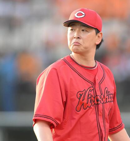 　初回、２被弾を浴びた大瀬良（撮影・伊藤笙子）