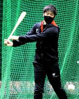 　広島・久本祐一打撃投手