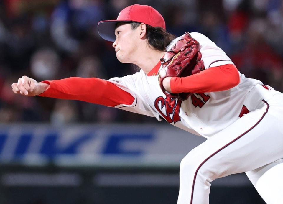 　広島・鈴木健矢