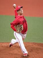 　好投する先発の玉村（撮影・坂部計介）