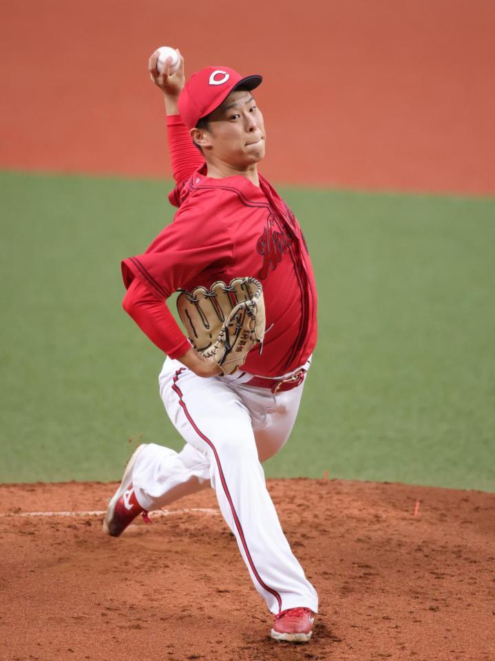 　好投する先発の玉村（撮影・坂部計介）