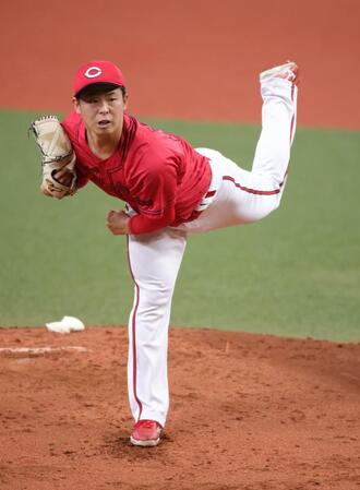 　好投する先発の玉村（撮影・坂部計介）