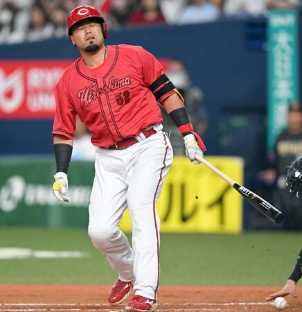 広島　拙攻で再び貯金０　初回以外毎回安打も１３残塁逆転負け　新井監督「あとひと押し」