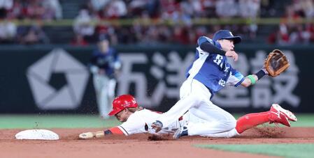 　８回、二盗を決める羽月