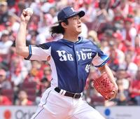 　先発し、力投する今井（撮影・市尻達拡）