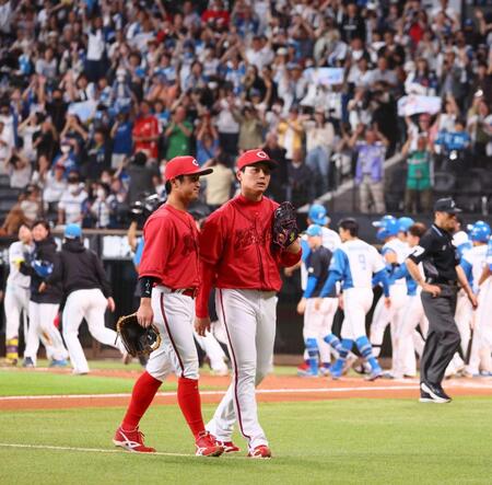 広島・新井監督「自分のミス」　７ー０から大逆転負け、延長十回栗林サヨナラ被弾　八回継投失敗「森浦を用意させていなかった」