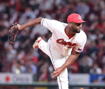 　１回無失点と好投したハーン（撮影・市尻達拡）