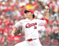 　５回１失点で７勝目を挙げた床田