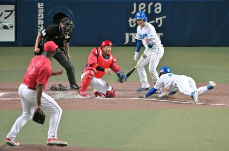 広島　竜の奇襲「重盗」阻んでゲームセット！ハーン＆石原バッテリー間で危機感共有　５・１中日ＶＳ阪神戦を踏まえ事前準備