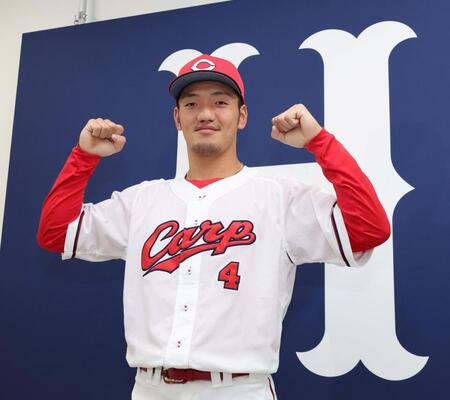 　初出場する球宴で活躍を誓う矢野（撮影・市尻達拡）