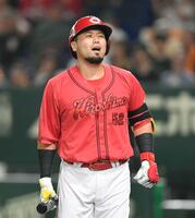 　１０回、見逃し三振に倒れた未包（撮影・開出牧）