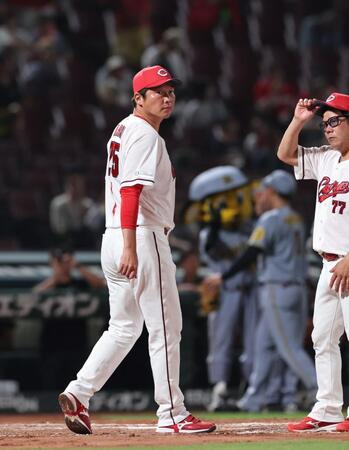 広島ＯＢの安仁屋宗八氏　阪神・大竹を打ち崩せない打線にカツ！直球の少ない栗林には強烈なカツ！！
