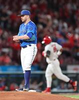 　２回、モンテロに左越えソロを許すケイ（撮影・市尻達拡）