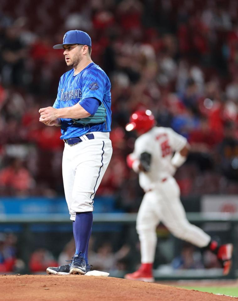 　２回、モンテロに左越えソロを許すケイ（撮影・市尻達拡）