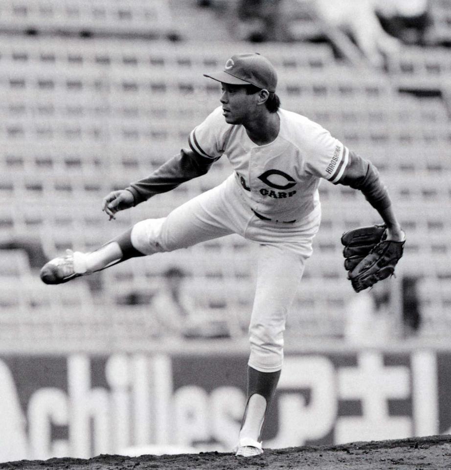 　カープのストッパーとして活躍した津田恒実さん