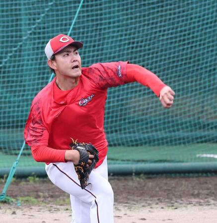 　支配下登録が決まった辻大雅