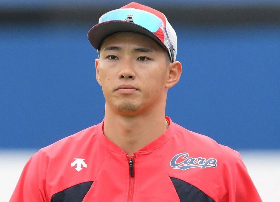 　広島・中村奨成