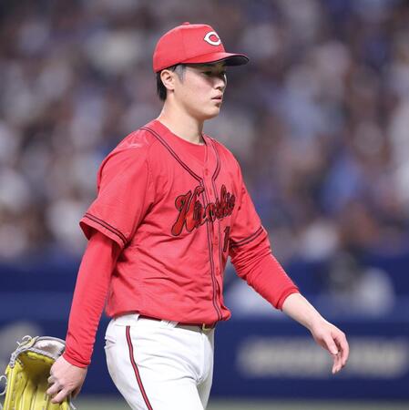 【写真】ウソだろ 売り出し中の前川と矢野がお見合い 失点のきっかけに