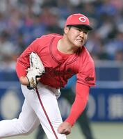 　７回を無失点に抑えた高（撮影・市尻達拡）