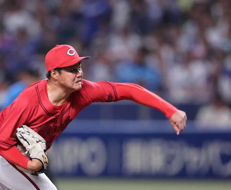 　７回無失点と好投した高（撮影・市尻達拡）