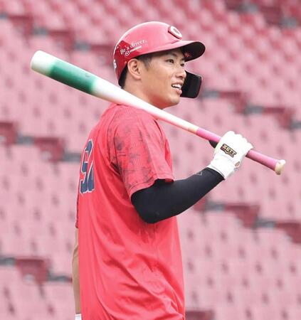 　レギュラー定着へアピールを誓った中村奨