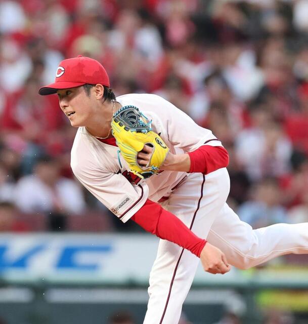 超珍しい 広島・森下が狂喜乱舞のバンザイポーズ？安仁屋宗八氏「これ